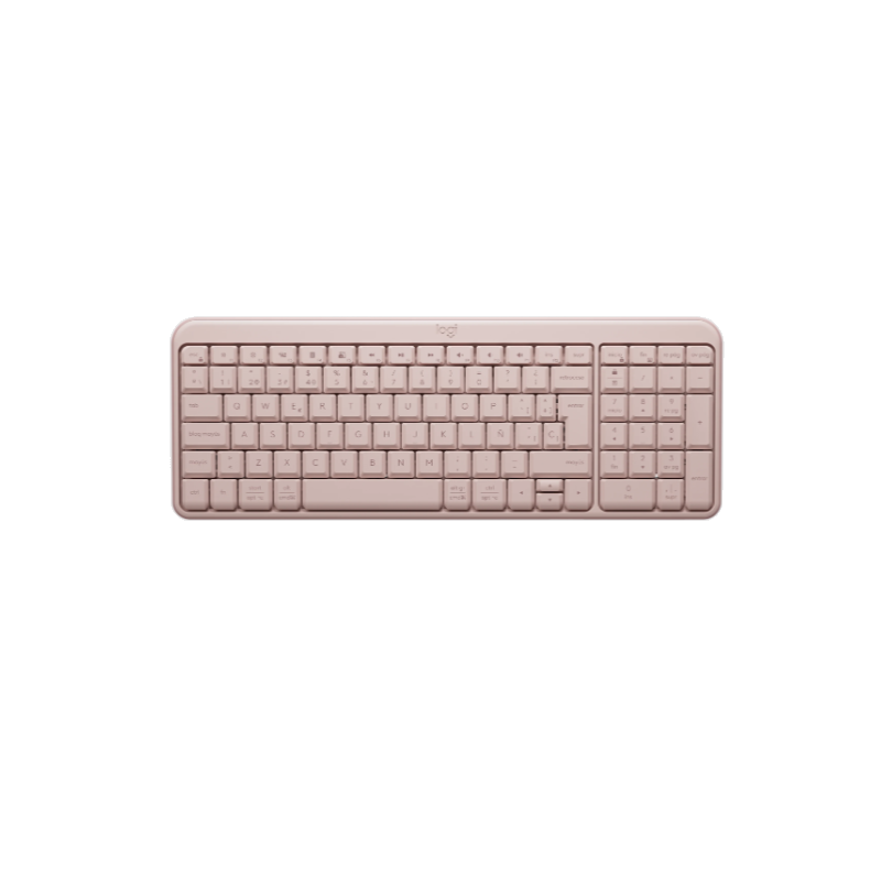 TECLADO LOGITECH BLUETOOTH K250 PEBBLE ROSE 920-013447