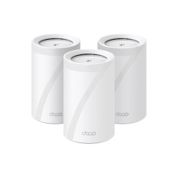 ACCES POINT DECO BE65 PACK DE 3 MESH TP LINK BE11000 Wifi 7