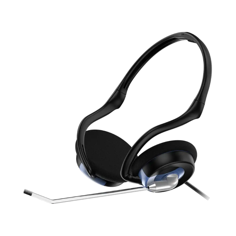 AURICULAR C/ MICROFONO HS-300N DUAL JACK CABLE