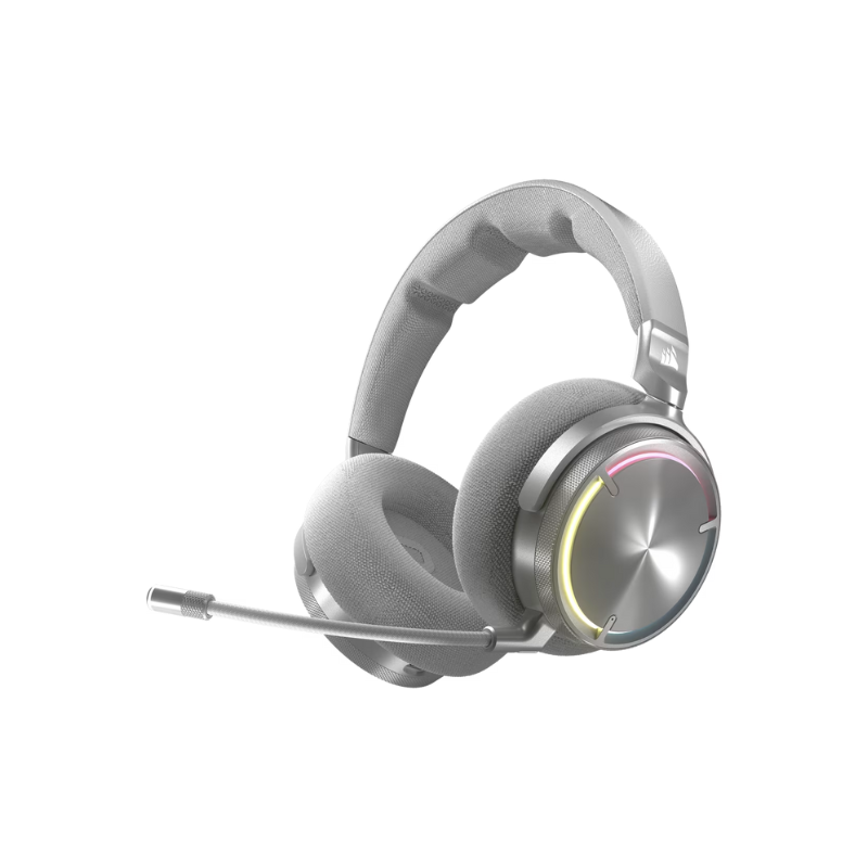 AURICULAR CORSAIR VIRTUOSO MAX WIRELESS SILVER