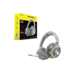 AURICULAR CORSAIR VIRTUOSO MAX WIRELESS SILVER