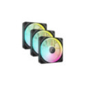 COOLER  FAN CORSAIR ICUE LINK LX120 RGB 120MM BLACK PACK X3