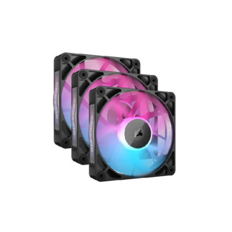 COOLER  FAN CORSAIR ICUE LINK RX120 RGB 120MM BLACK PACK X3
