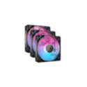 COOLER  FAN CORSAIR ICUE LINK RX120 RGB 120MM BLACK PACK X3