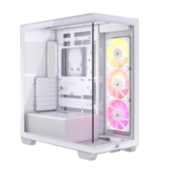 Gabinete Corsair 3500X Mid-Tower TG White FAN ARGB X3