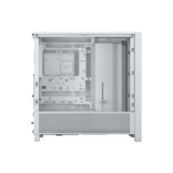 Gabinete Corsair FRAME 4000D Mid-Tower TG White FAN X3