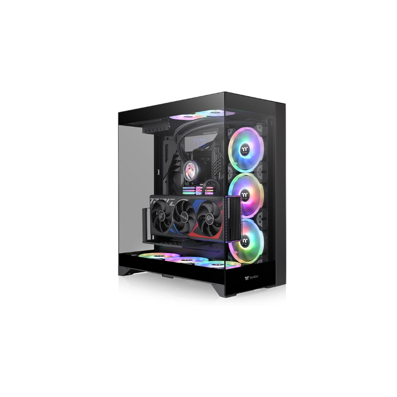 GABINETE THERMALTAKE CTE 550 MID-TOWER TG X3 BLACK