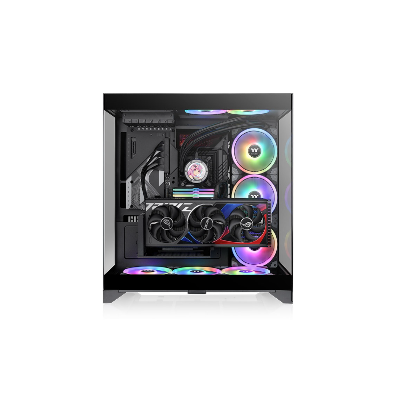 GABINETE THERMALTAKE CTE 550 MID-TOWER TG X3 BLACK