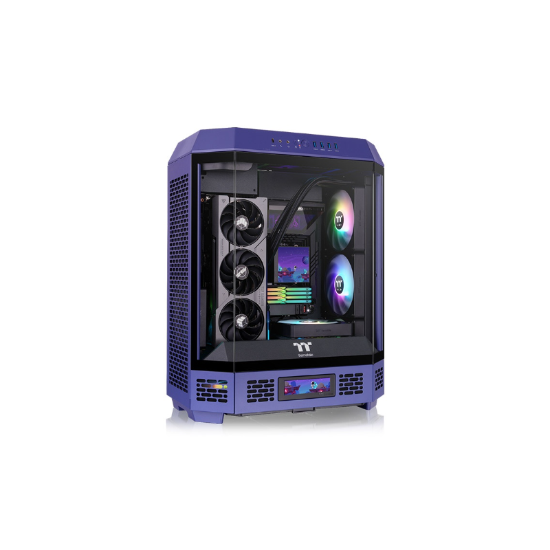 Gabinete TT The Tower 600 Mid-Tower TG x3 Fan x2 FUTURE DUSK