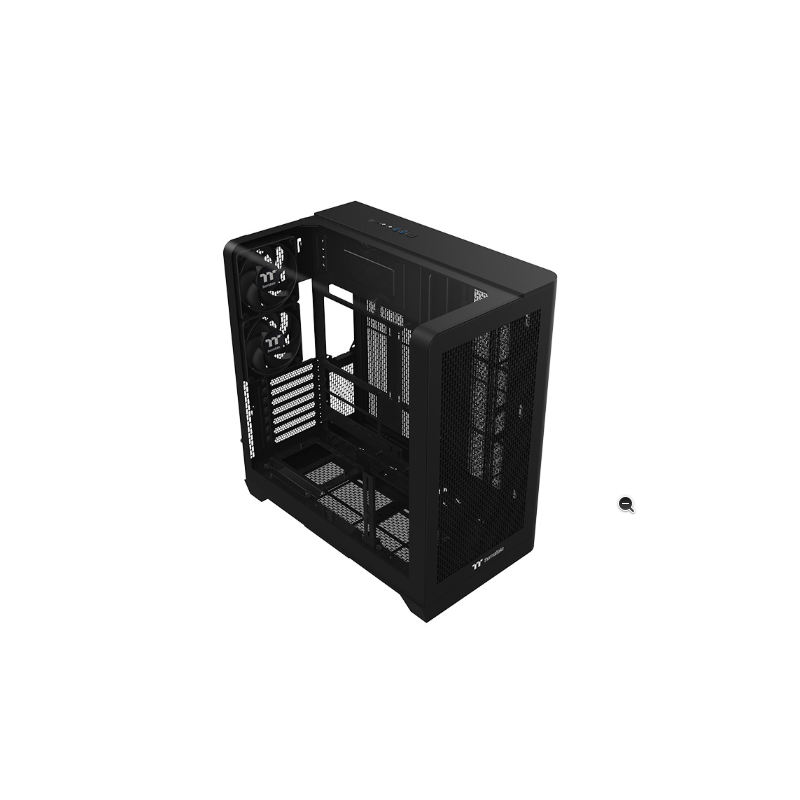 GABINETE THERMALTAKE VIEW 390 AIR MID- TG CURVO FAN X2 BLACK
