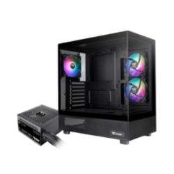 GABINETE THERMALTAKE VIEW 270 PLUS LITE FAN ARGB X3 TG X2 C/FUENTE 750W BRONZE