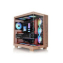 GABINETE THERMALTAKE VIEW 380 XL MID-TOWER TG X2 FAN ARGB X1 REVERSE FAN X3 GRAVEL SAND