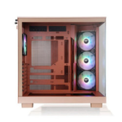 GABINETE THERMALTAKE VIEW 380 XL MID-TOWER TG X2 FAN ARGB X1 REVERSE FAN X3 GRAVEL SAND