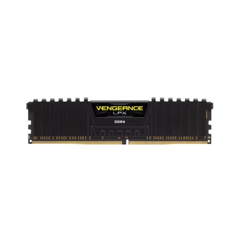 MEMORIA DDR4 CORSAIR 16GB 3200 MHZ VENGEANCE LPX NEGRO CL16