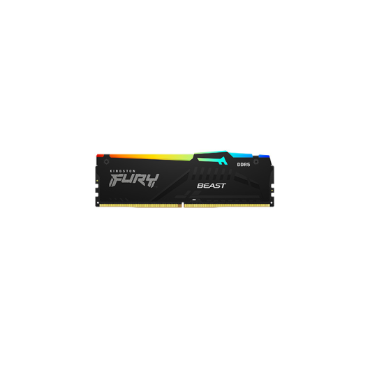 MEMORIA DDR5 KINGSTON 16GB 6000 MHZ FURY BEAST RGB BLACK EXPO