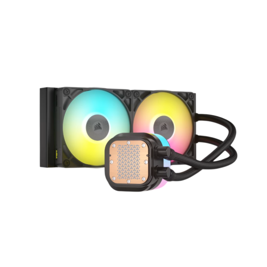 WATER COOLING CORSAIR ICUE LINK TITAN 240 RX RGB 2X CPU COOLER 240MM BLACK
