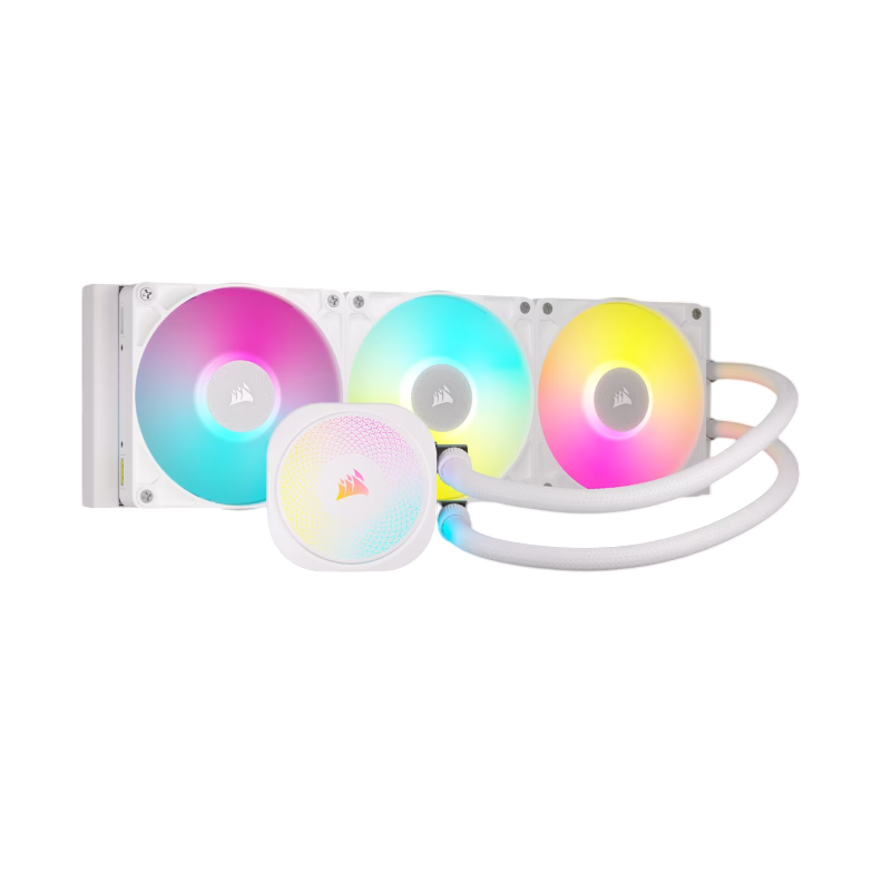 WATER COOLING CORSAIR ICUE LINK TITAN 360 RX RGB 3X CPU COOLER 360MM WHITE