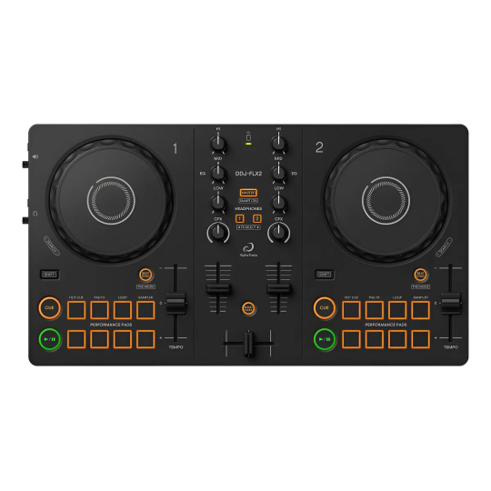Pioneer DDJ-FLX2 – Controladora DJ 2 Canales Rekordbox y Serato