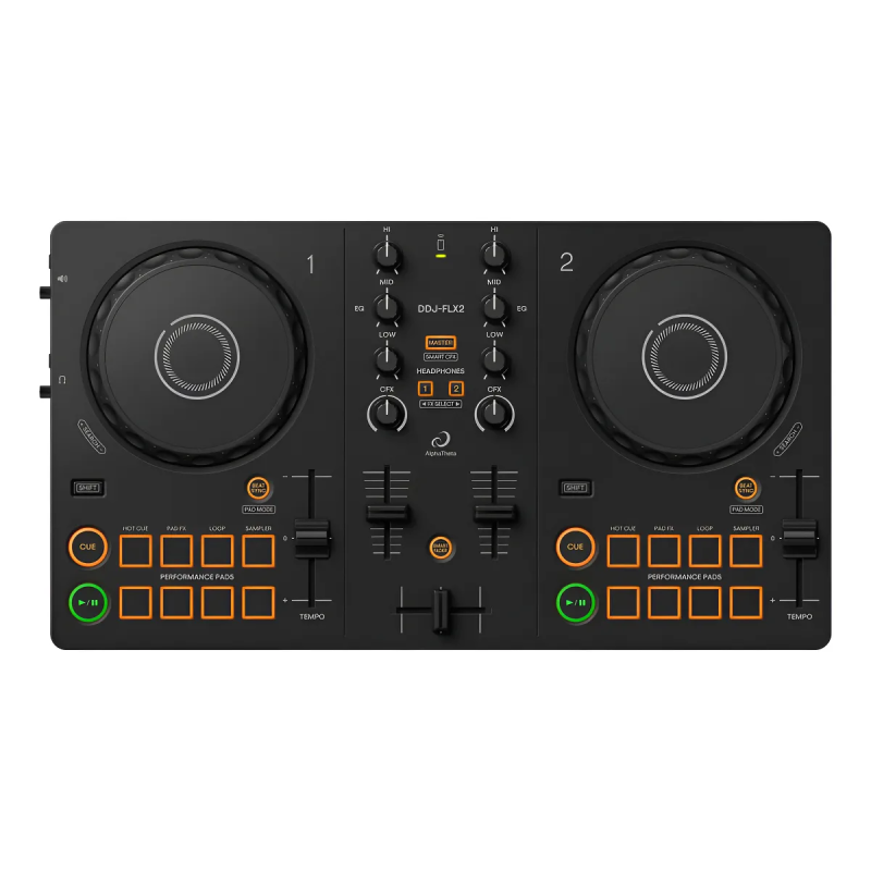 Pioneer DDJ-FLX2 – Controladora DJ 2 Canales Rekordbox y Serato