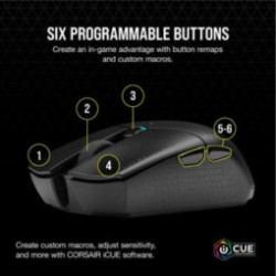 Mouse Corsair Gaming KATAR PRO Wireless