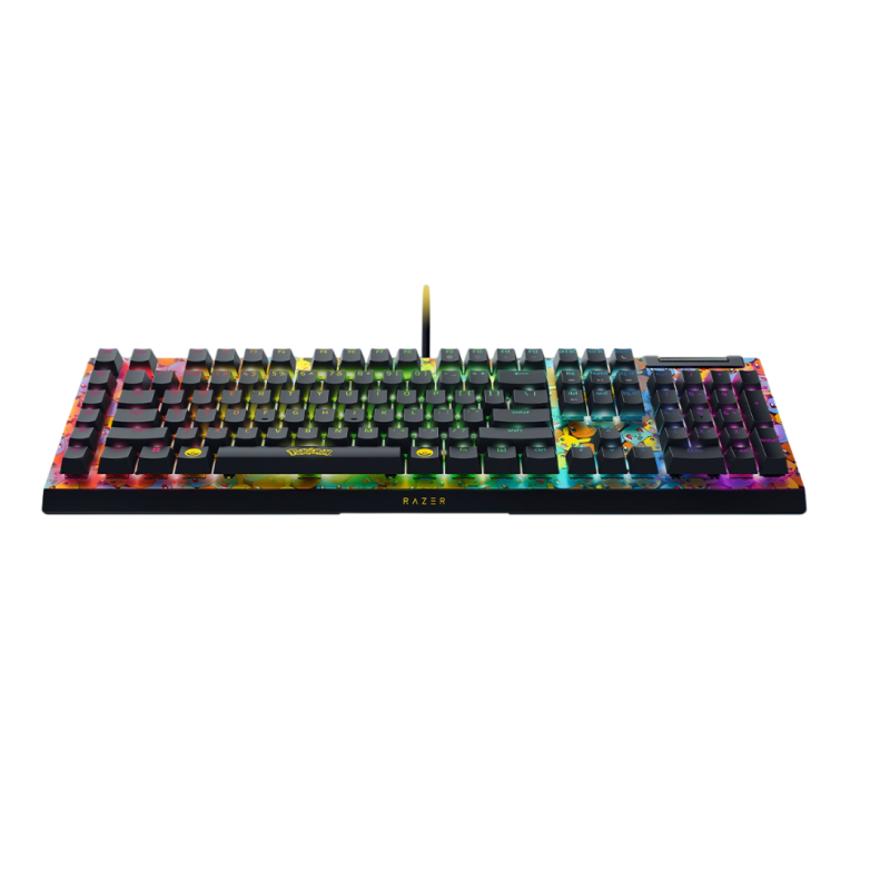 Teclado Razer BlackWidow V4 X Pokémon Edition