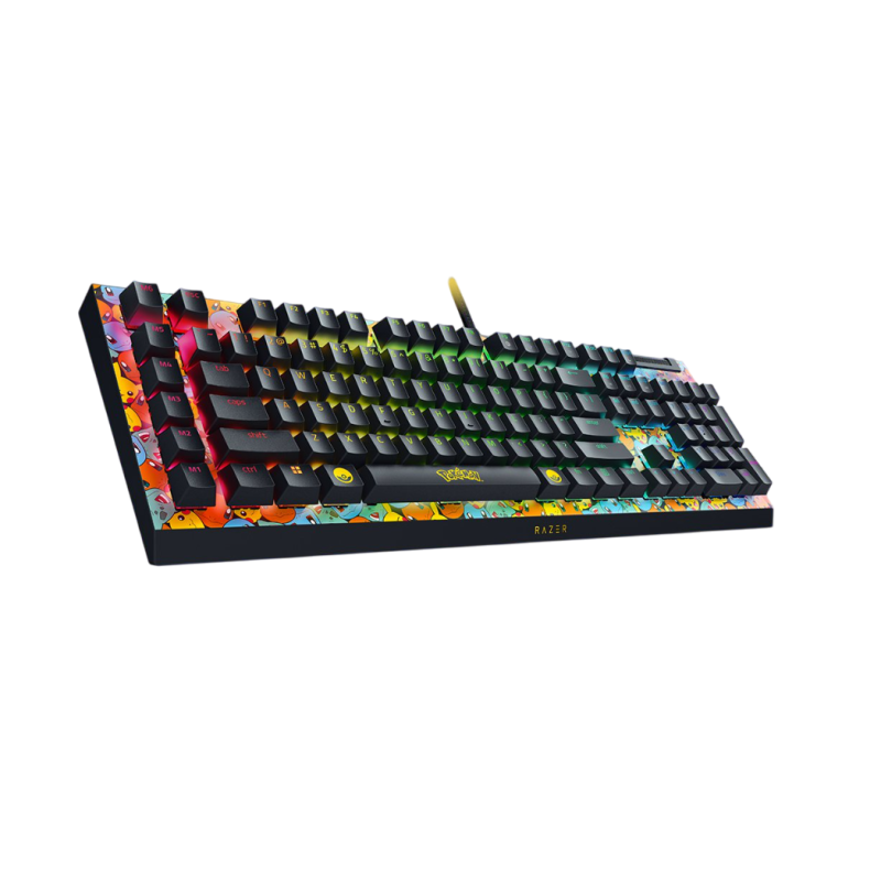 Teclado Razer BlackWidow V4 X Pokémon Edition