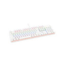 Teclado Gamer Raptor Fireclaw M104 Mecanico Retroiluminado Switch Red Outemu White