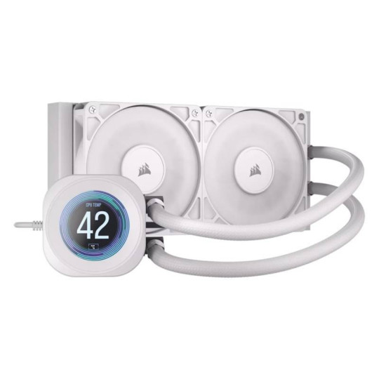 Water Cooling Corsair NAUTILUS x2 CPU Cooler 240mm RS LCD White