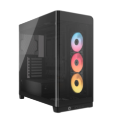 Gabinete Corsair FRAME 4500X RS-R ARGB Mid-Tower TG Black