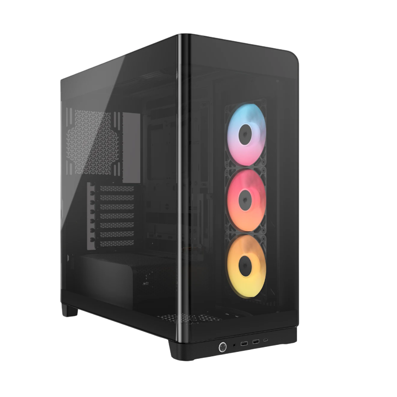 Gabinete Corsair FRAME 4500X RS-R ARGB Mid-Tower TG Black