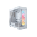 Gabinete Corsair FRAME 4500X LX-R RGB Mid-Tower TG White