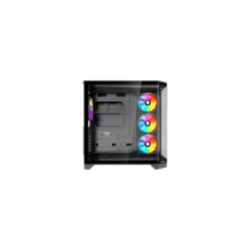 Gabinete Raptor Eclypse TG x2 Mid-Tower RGB Fan x4