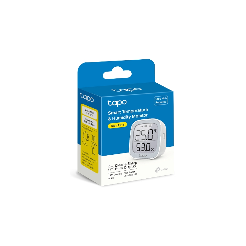 TAPO T315 Sensor c/Display Temp/Hum REQUIERE TAPO HUB NO INCLUIDO
