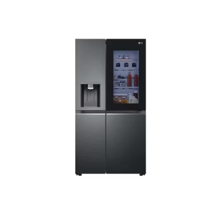 HELADERA LG  GS77SXTC DOBLE PUERTA 768 Lts INSTAVIEW SMART INVERTER NEGRA