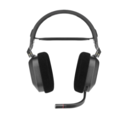 Auricular Corsair HS80 RGB Wireless Spatial Audio Carbon