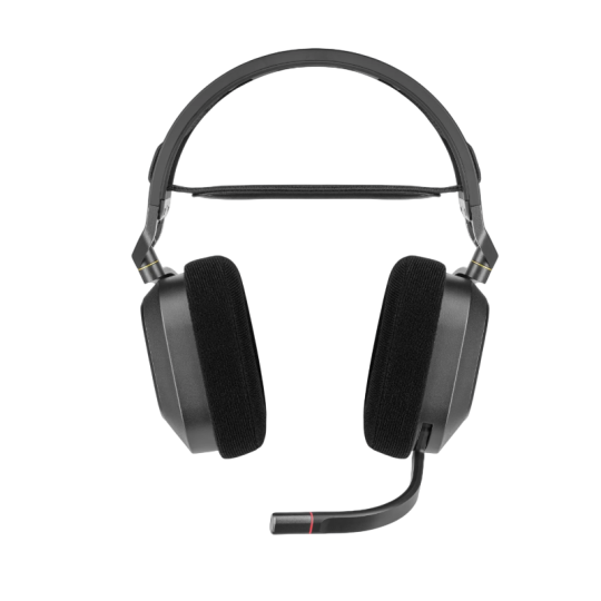 Auricular Corsair HS80 RGB Wireless Spatial Audio Carbon