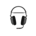 Auricular Corsair HS80 RGB Wireless Spatial Audio Carbon