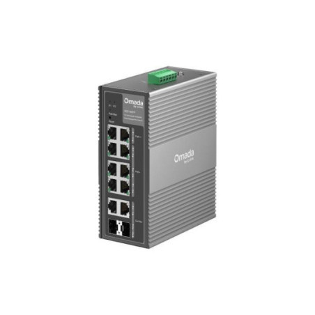 Switch Industrial IES210GPP Riel Din POE+ 240W Max. Omada