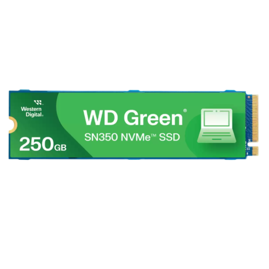 Disco SSD M.2 Western Digital 250Gb Green SN350 NVMe