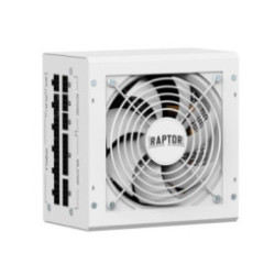 Fuente Raptor Volt 1000W 80 Plus Gold Full Modular PCIe 5.1 Blanca