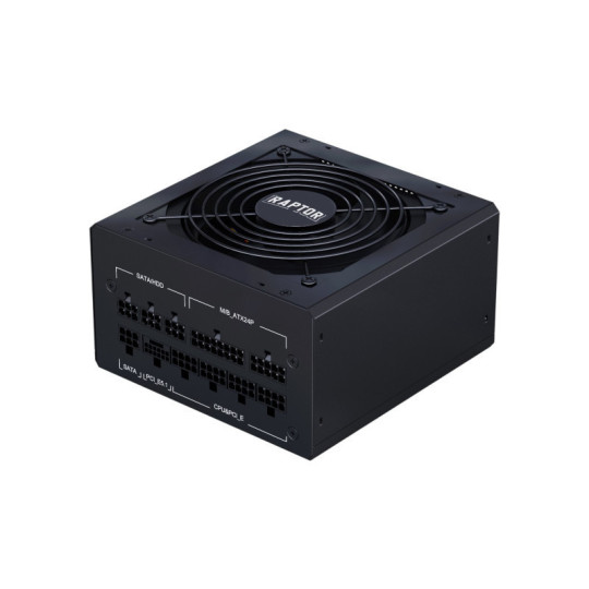 Fuente Raptor Volt 800W 80 Plus Gold Full Modular PCIe 5.1 Negra