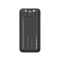 Power Bank Kelyx Slim 20000 mHa Type-C+USB+Lightning Fast Charge 22.5W Black