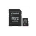 Tarjeta MicroSD KINGSTON 256GB c/Adap Gen3 150MB/s Canvas Plus CL10
