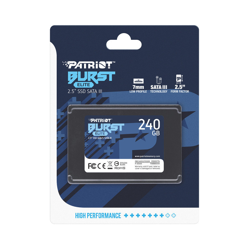 Disco SSD Patriot BURST ELITE 240GB SATA3 2.5 SSD
