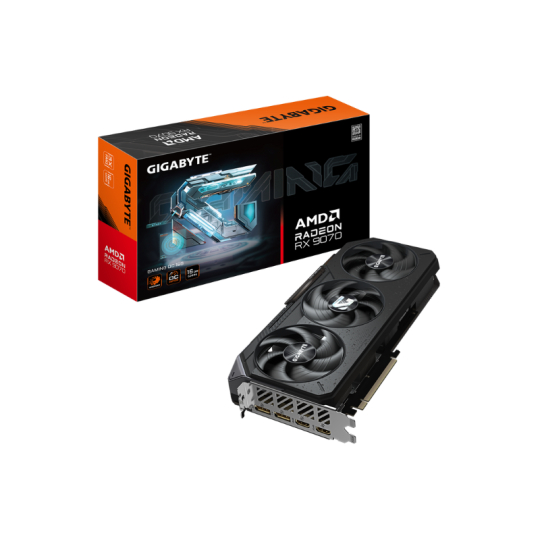 Placa de Video Gigabyte Radeon RX 9070 GAMING OC 16G