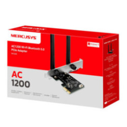 Placa de Red wifi MA30E Mercusys PCIX AC1200 2 Ant