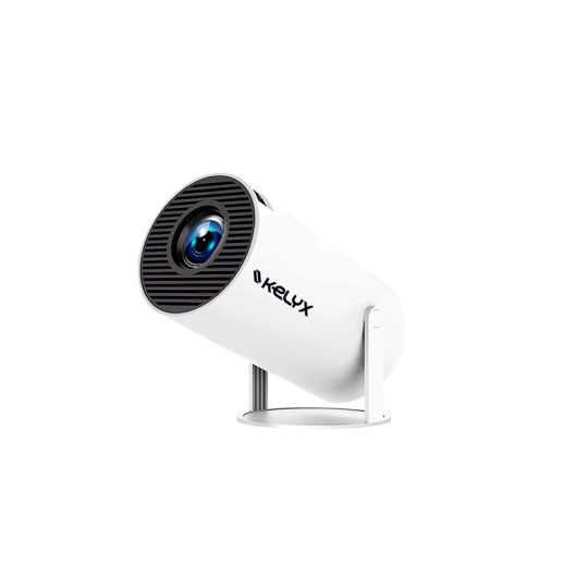 Proyector Kelyx 720P 2Gb+8Gb 180 lumenes Bluetooth/WiFi Android Blanco