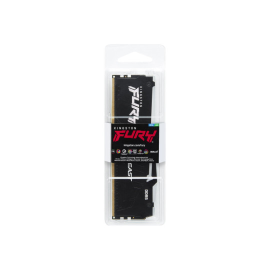 Memoria DDR5 Kingston 32Gb 6400 MHz FURY BEAST RGB Black EXPO