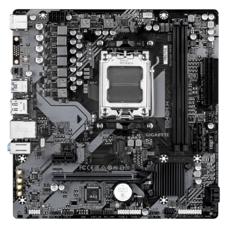 Motherboard Gigabyte B840M H DDR5 AM5