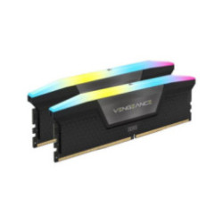 Memoria DDR5 Corsair 32Gb 2x16GB 6000 MHz Vengeance RGB Intel XMP Black Black CL38